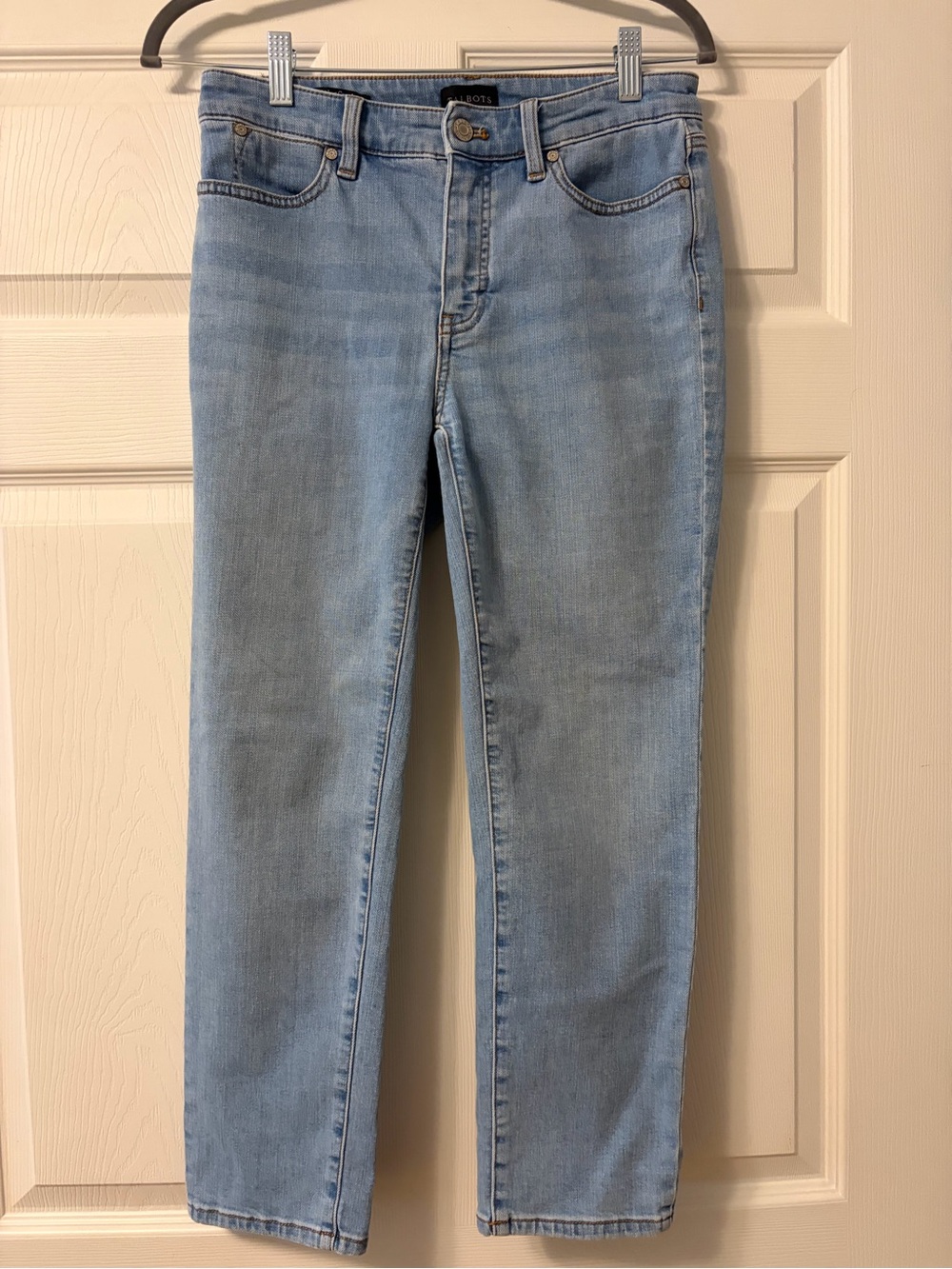 Talbots Straight Leg Crop Jeans